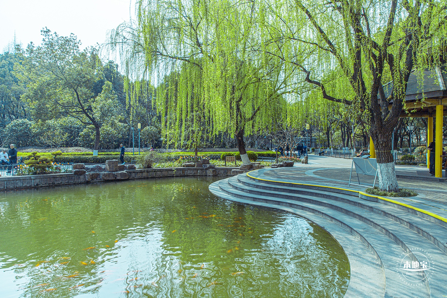 2023彭浦公园游玩攻略,园内绿树红花，曲径通幽，一...【去哪儿攻略】