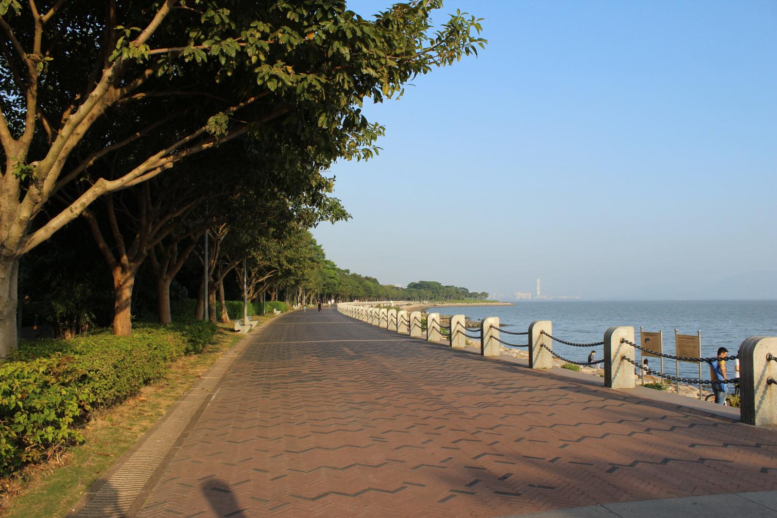 深圳湾公园海景