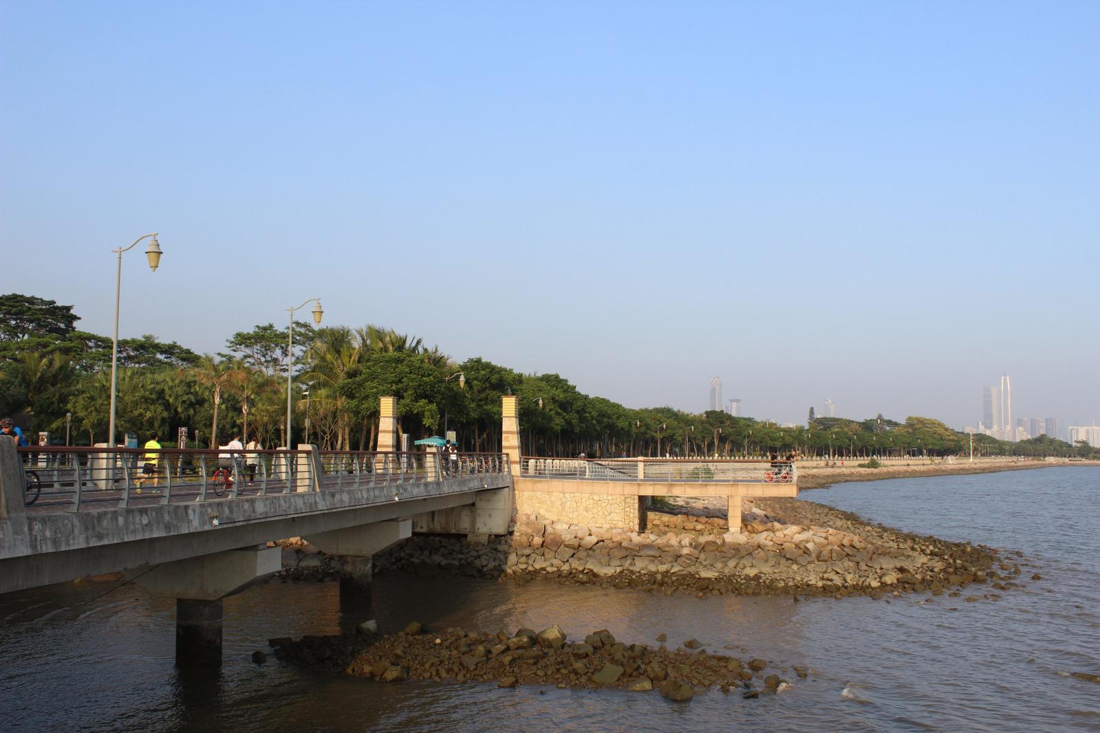 深圳湾公园海景