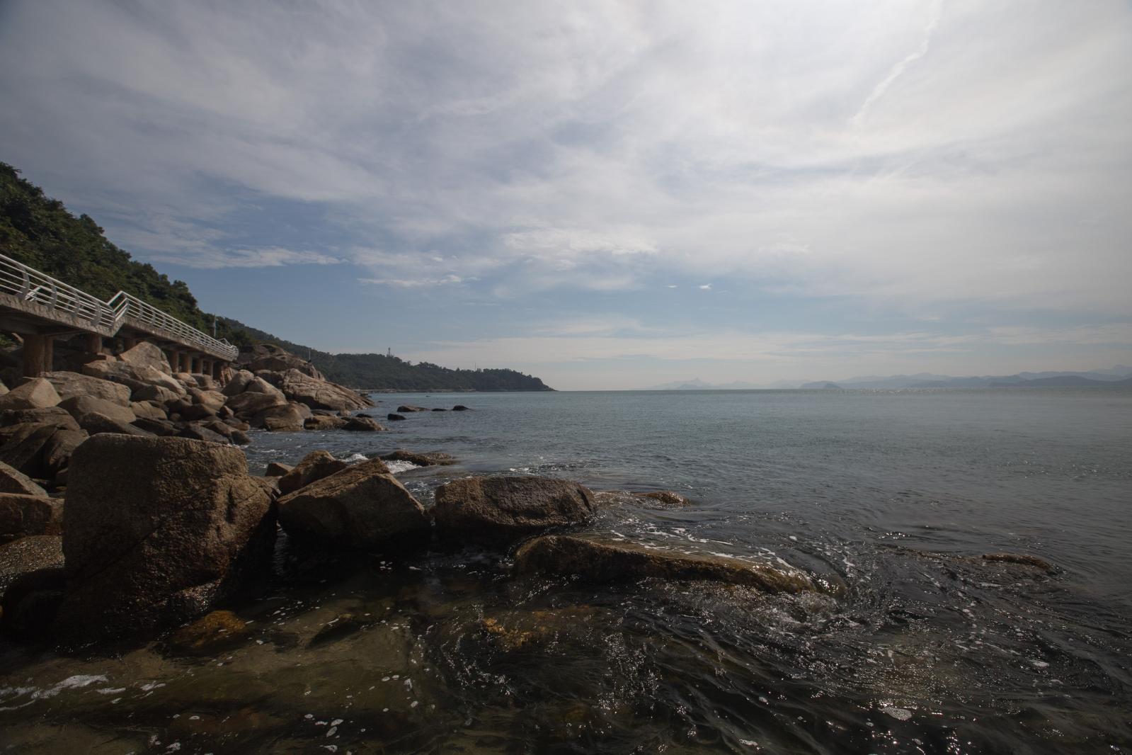 小梅沙海滨栈道