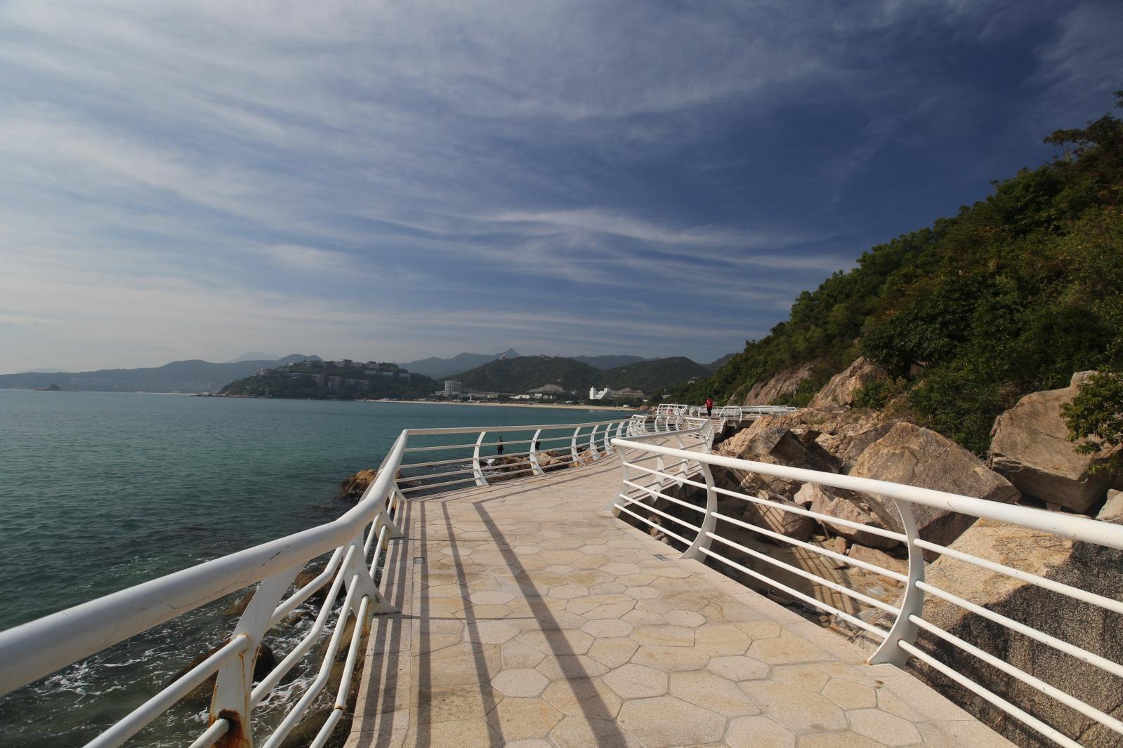 小梅沙海滨栈道