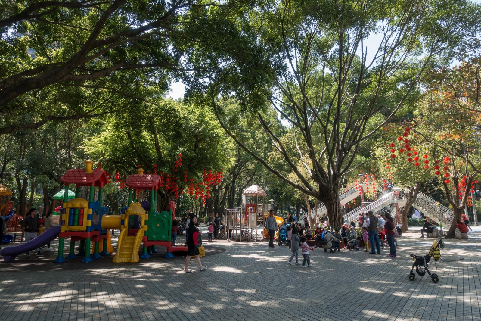 深圳儿童公园-滑梯