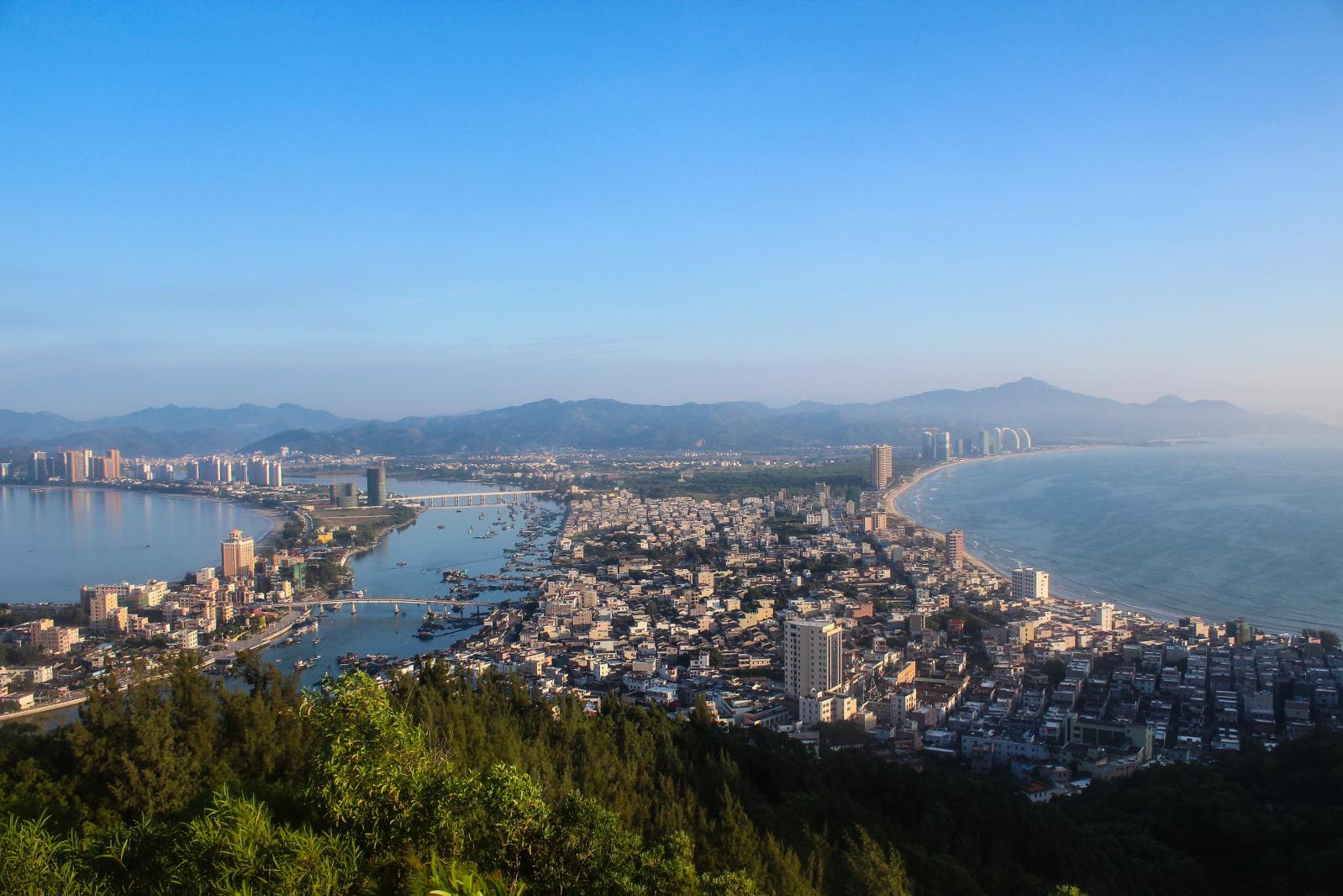 惠州双月湾-观景台鸟瞰