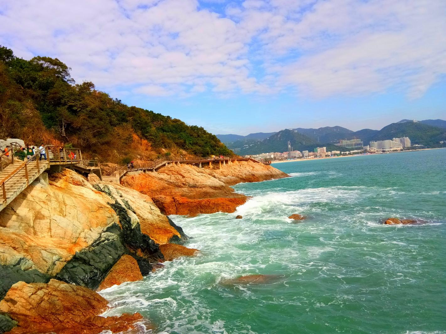 大梅沙海滨栈道