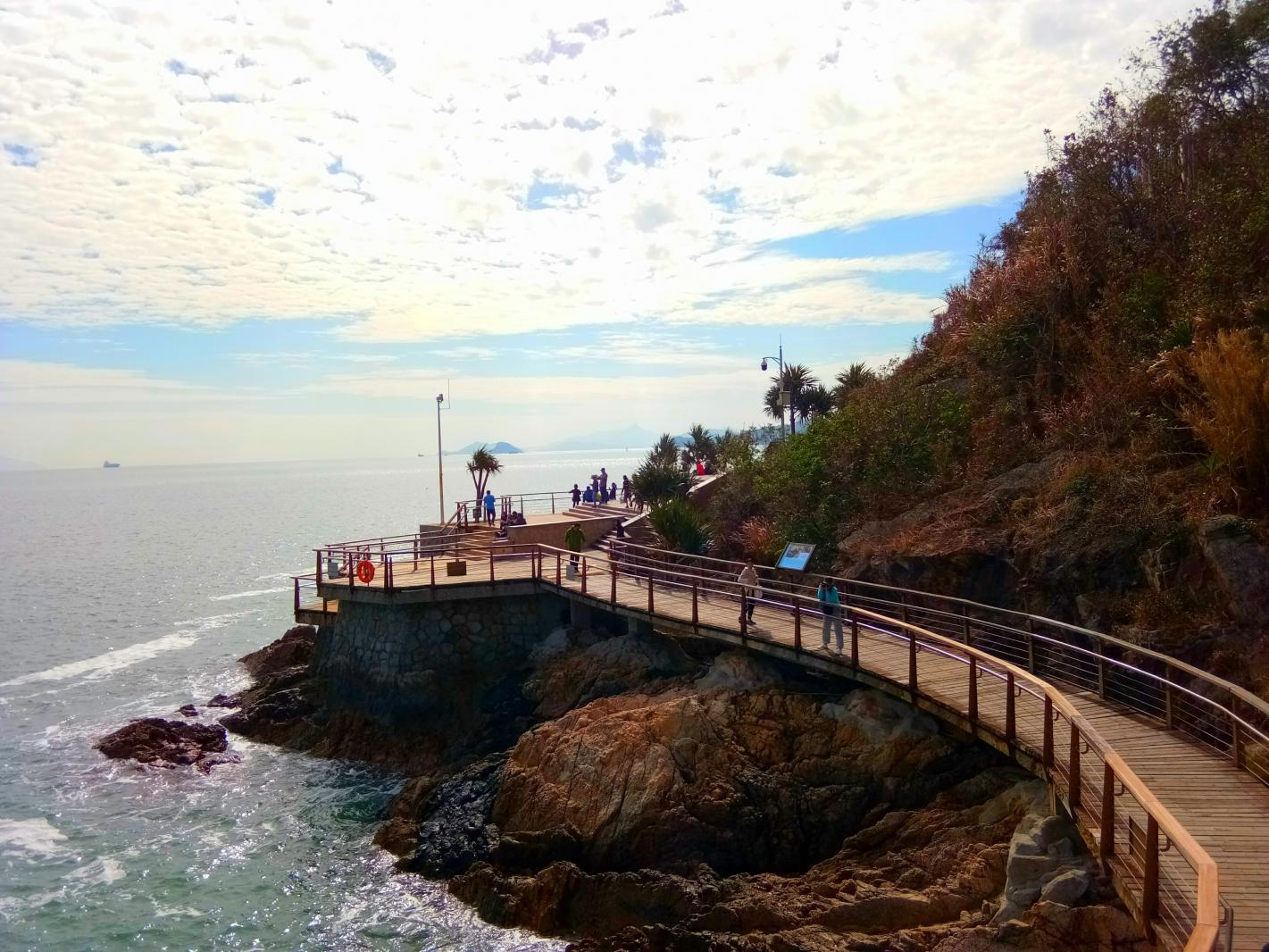 大梅沙海滨栈道