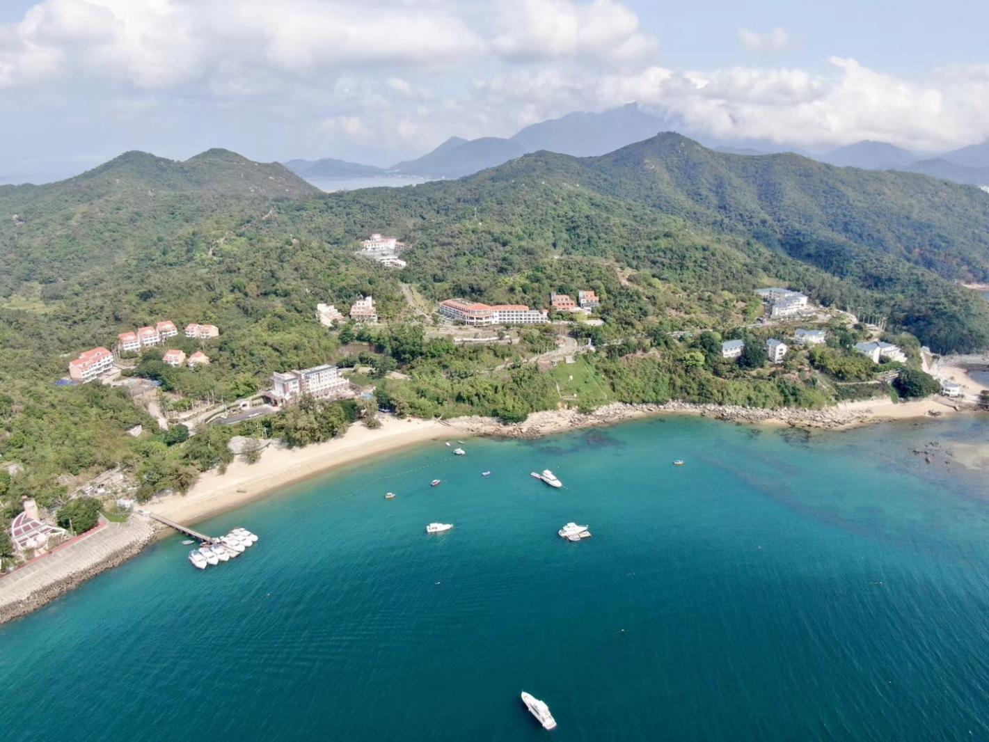 云海山庄沙滩