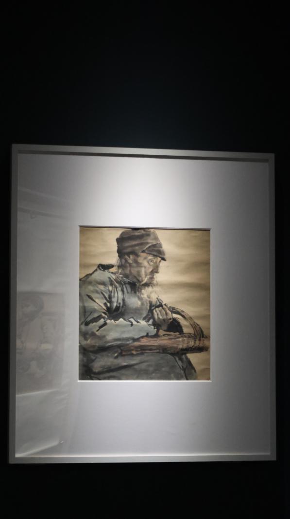 蒋兆和画展