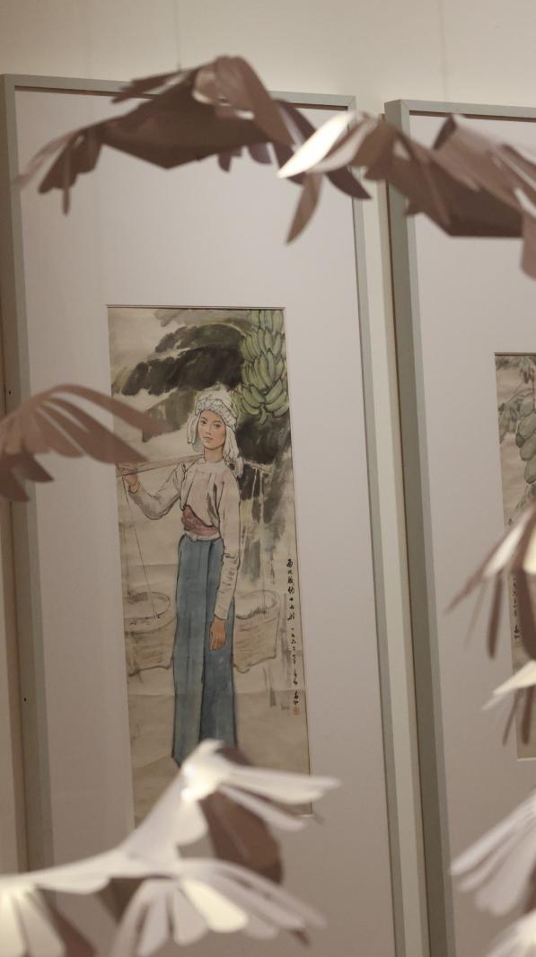 蒋兆和画展