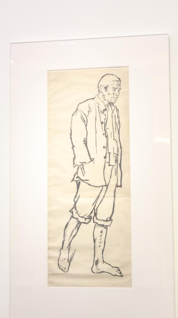 蒋兆和画展