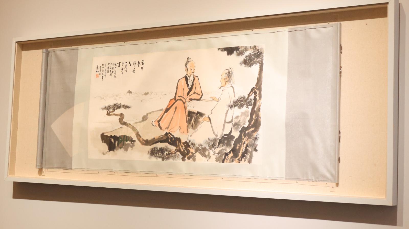 蒋兆和画展