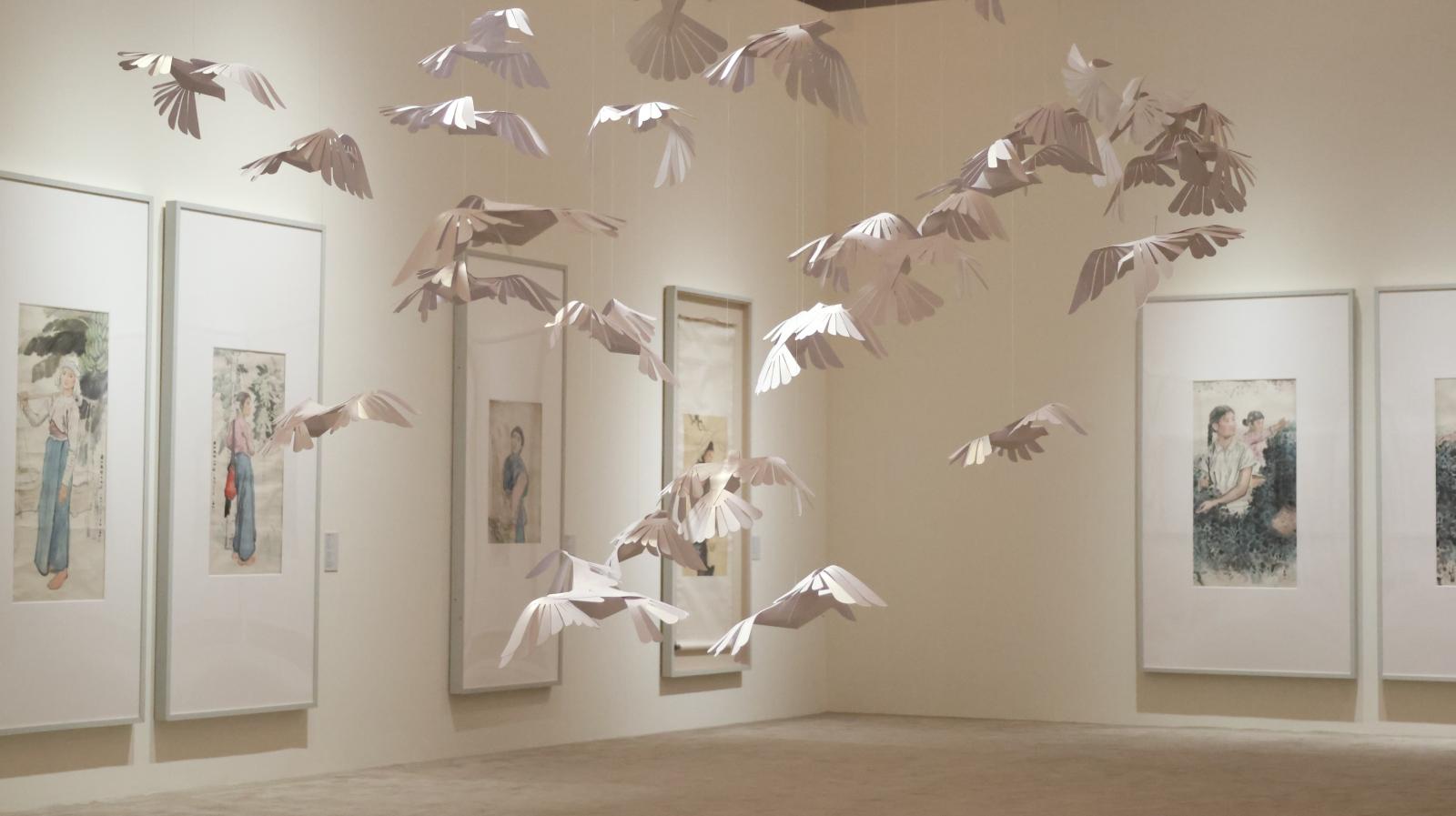 蒋兆和画展