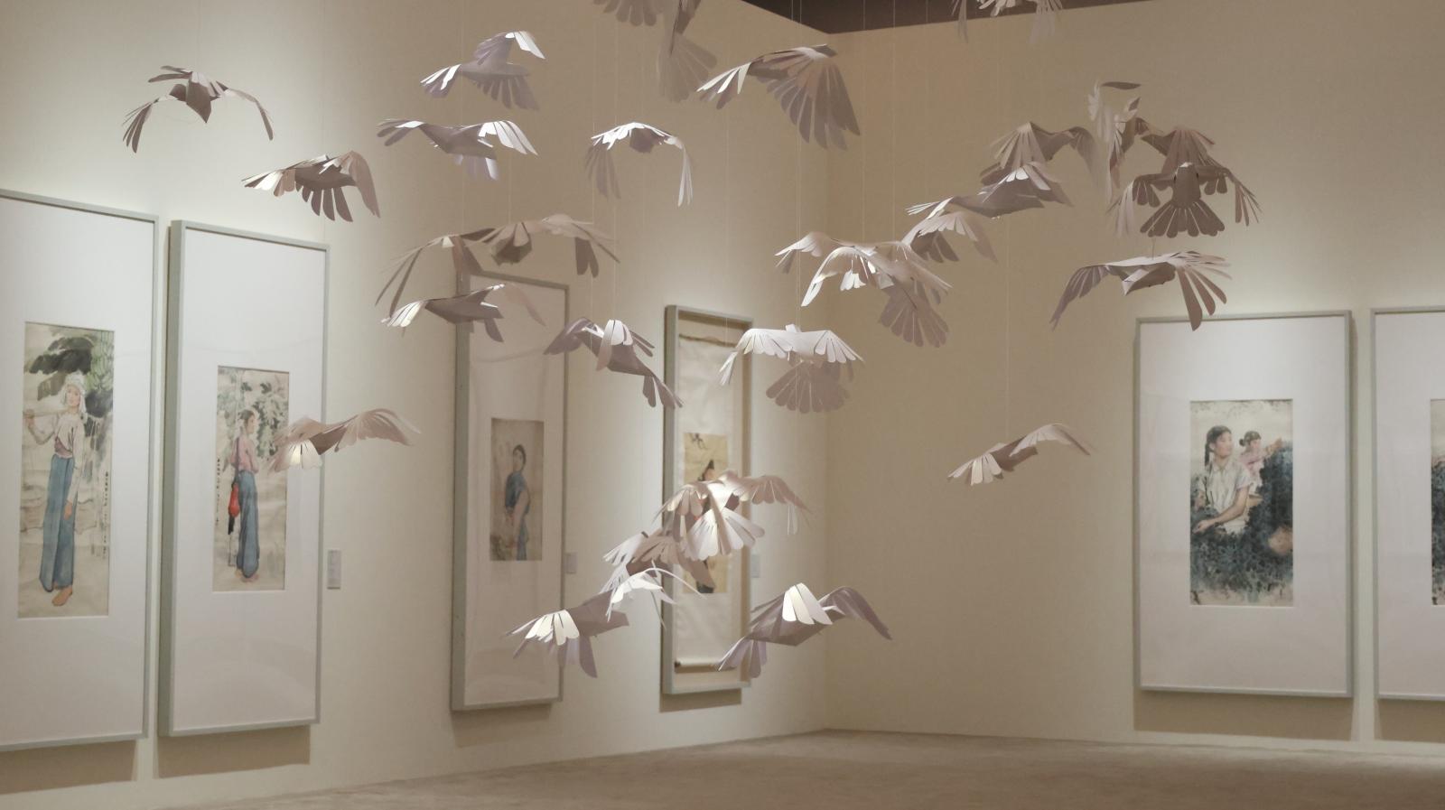 蒋兆和画展