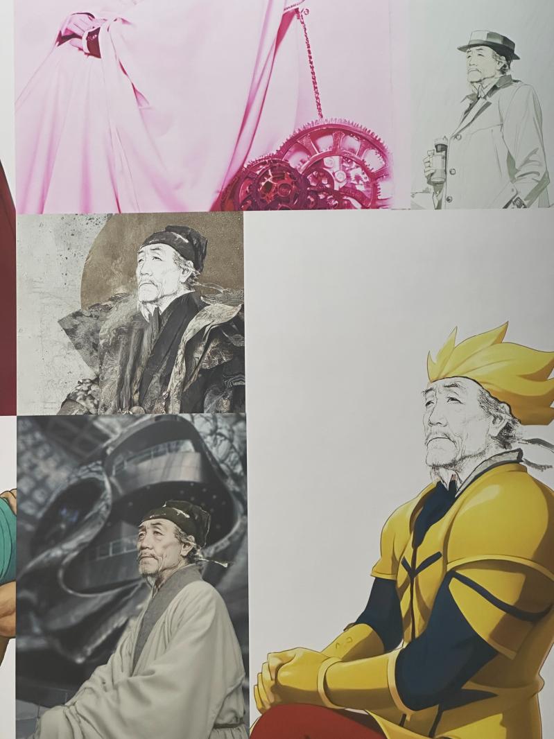 蒋兆和画展