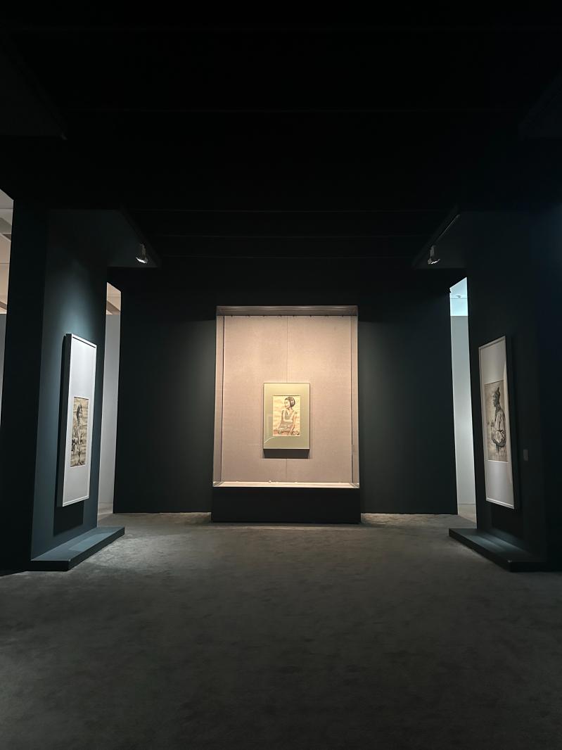 蒋兆和画展