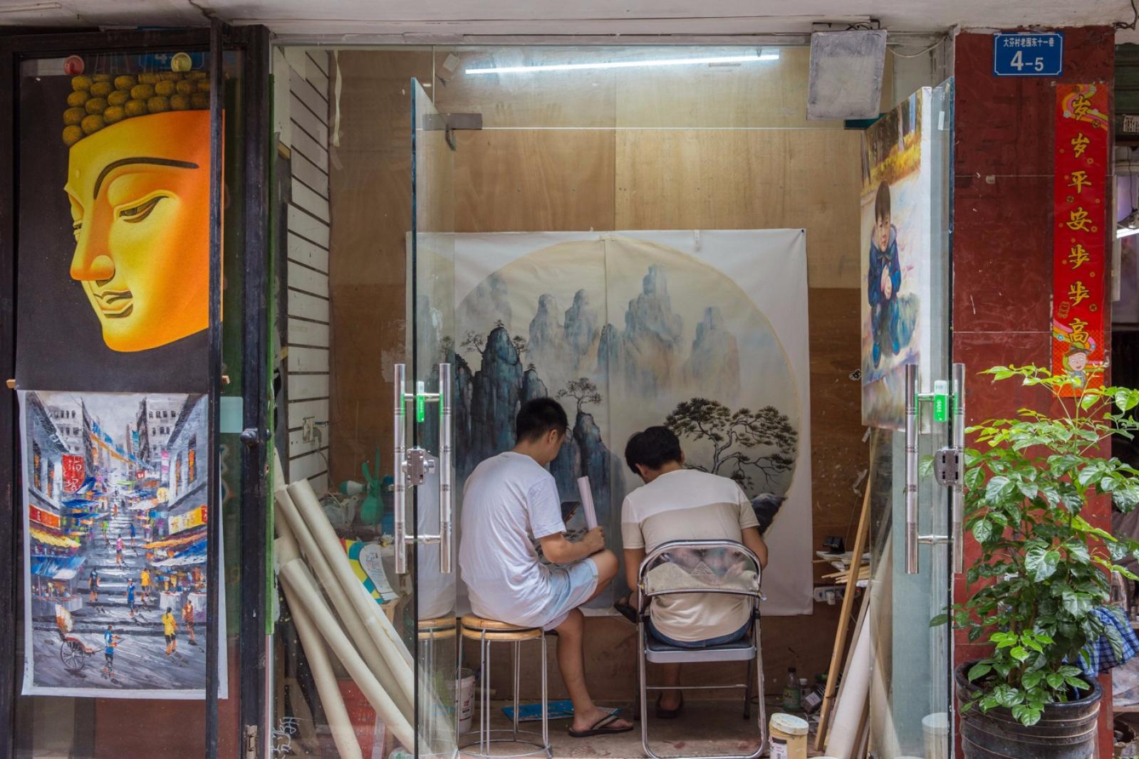 大芬油画村