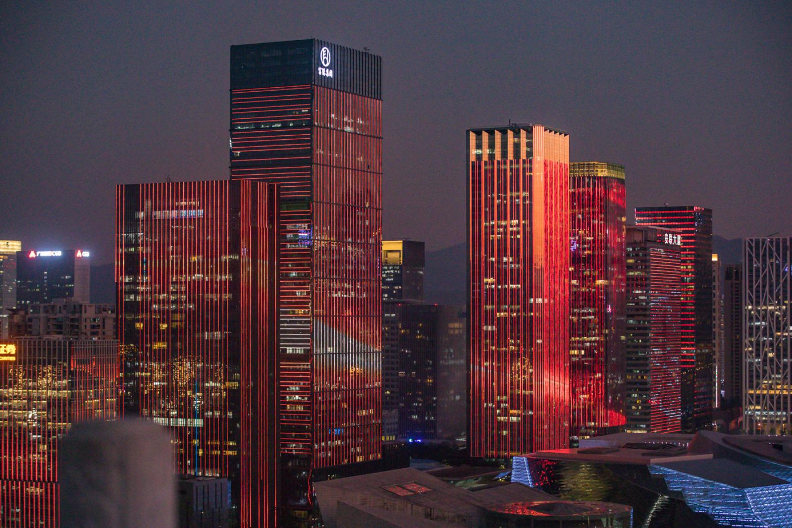 市民中心灯光秀