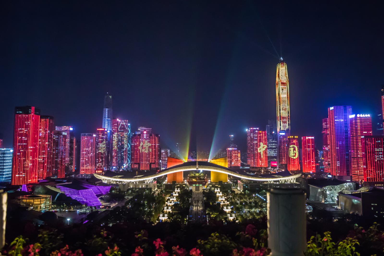 市民中心灯光秀