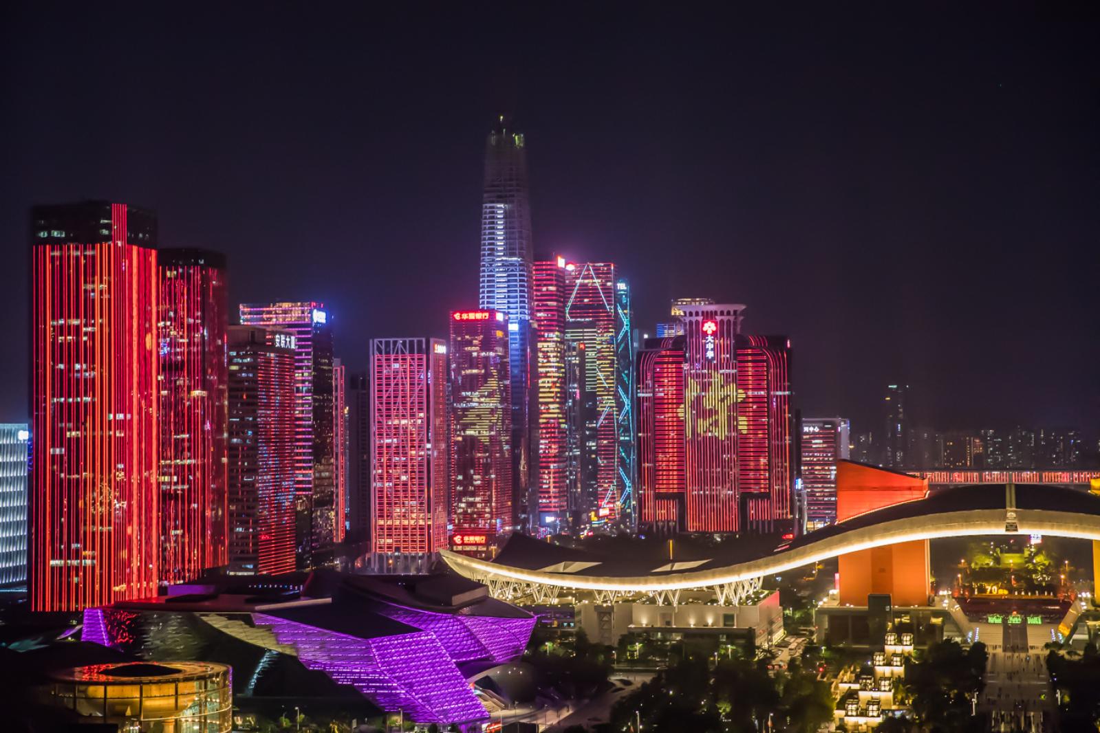 市民中心灯光秀