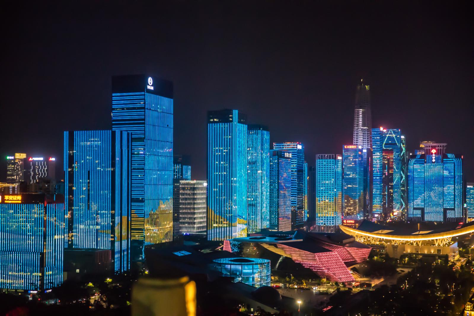 市民中心灯光秀
