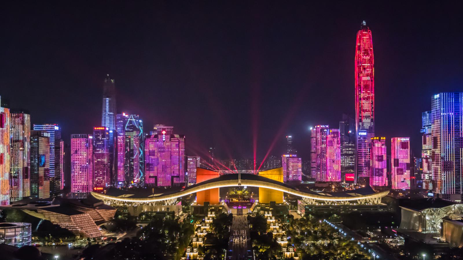 市民中心灯光秀