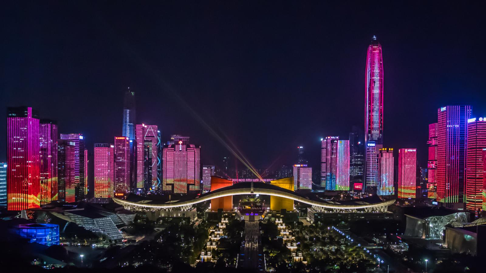 市民中心灯光秀