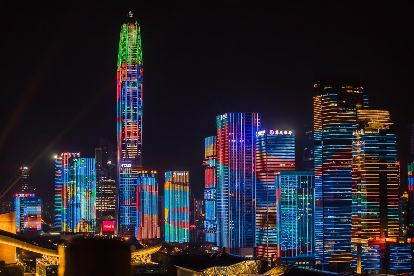 市民中心灯光秀