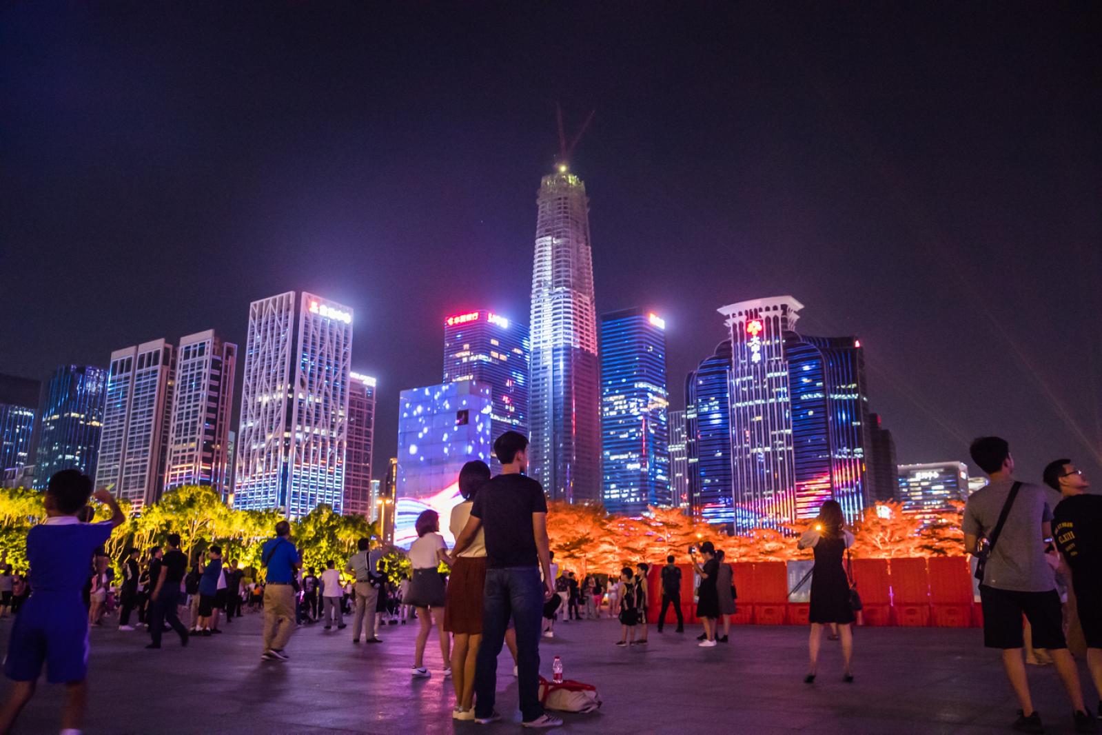 市民中心灯光秀