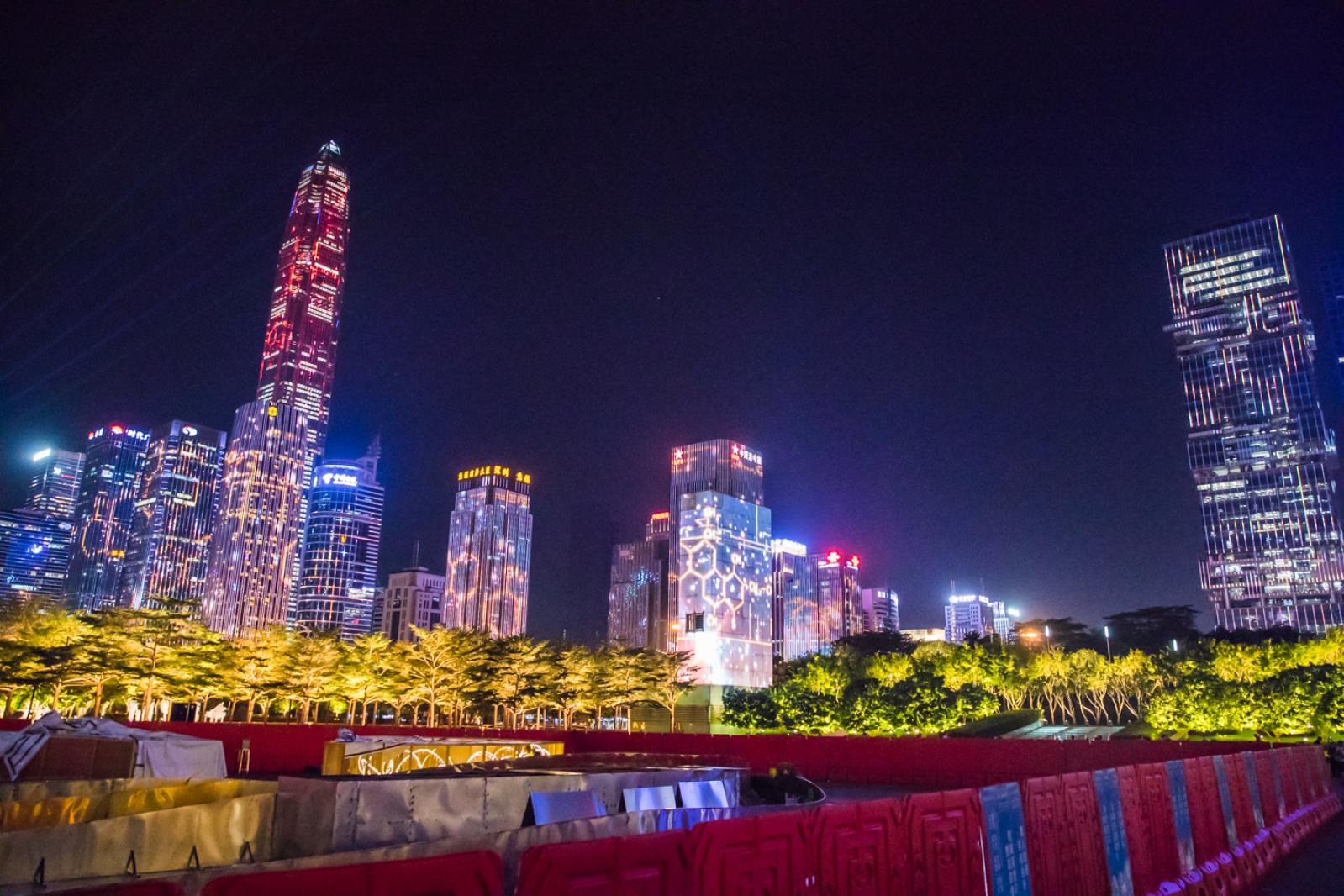 市民中心灯光秀