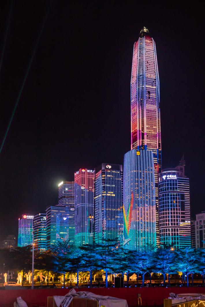 市民中心灯光秀