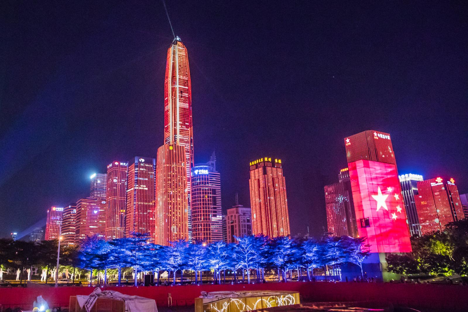 市民中心灯光秀
