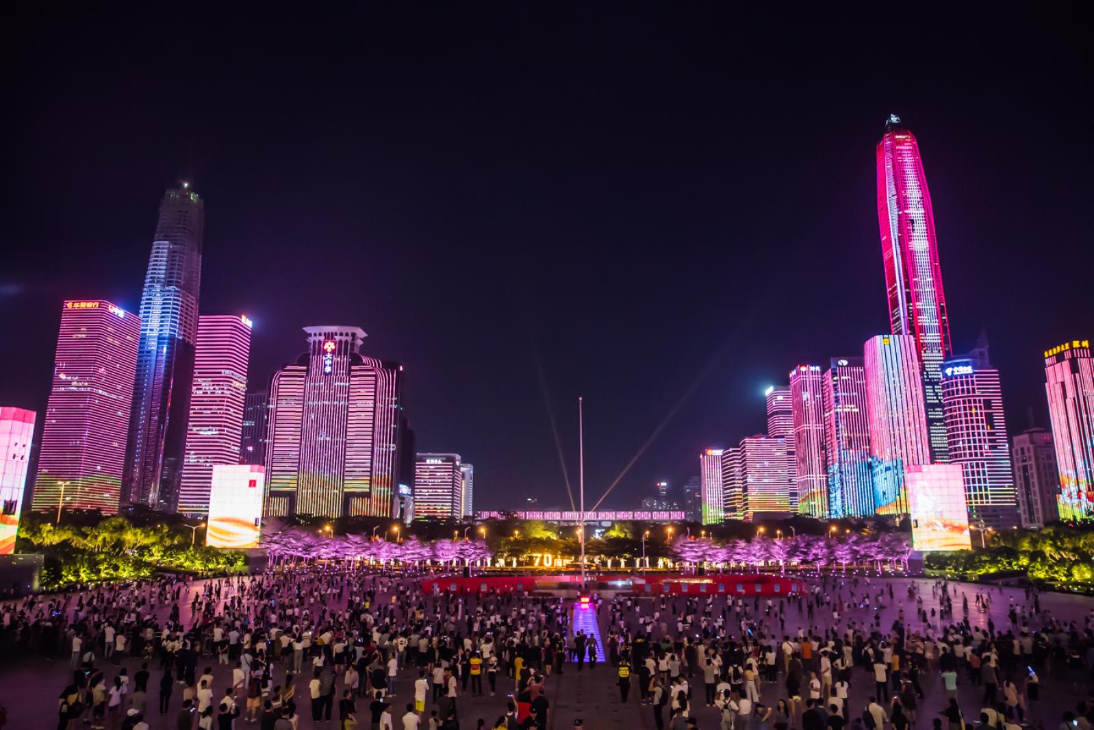 市民中心灯光秀