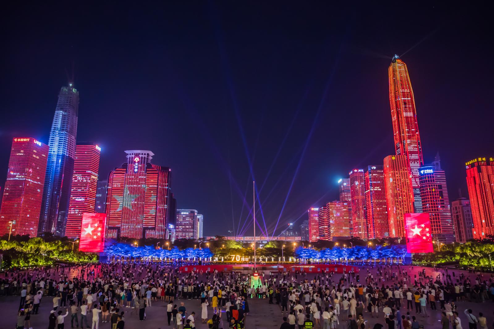 市民中心灯光秀