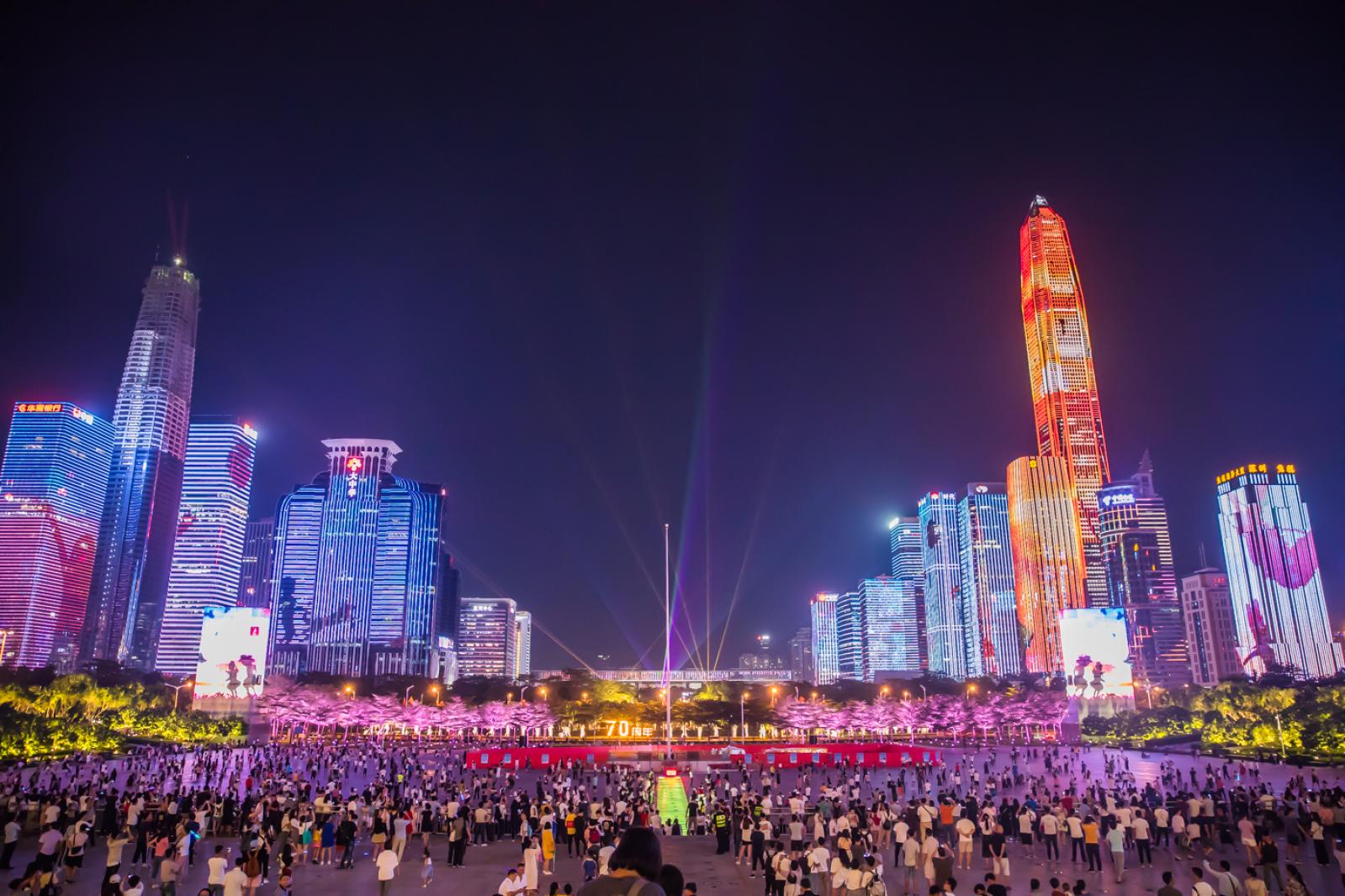 市民中心灯光秀
