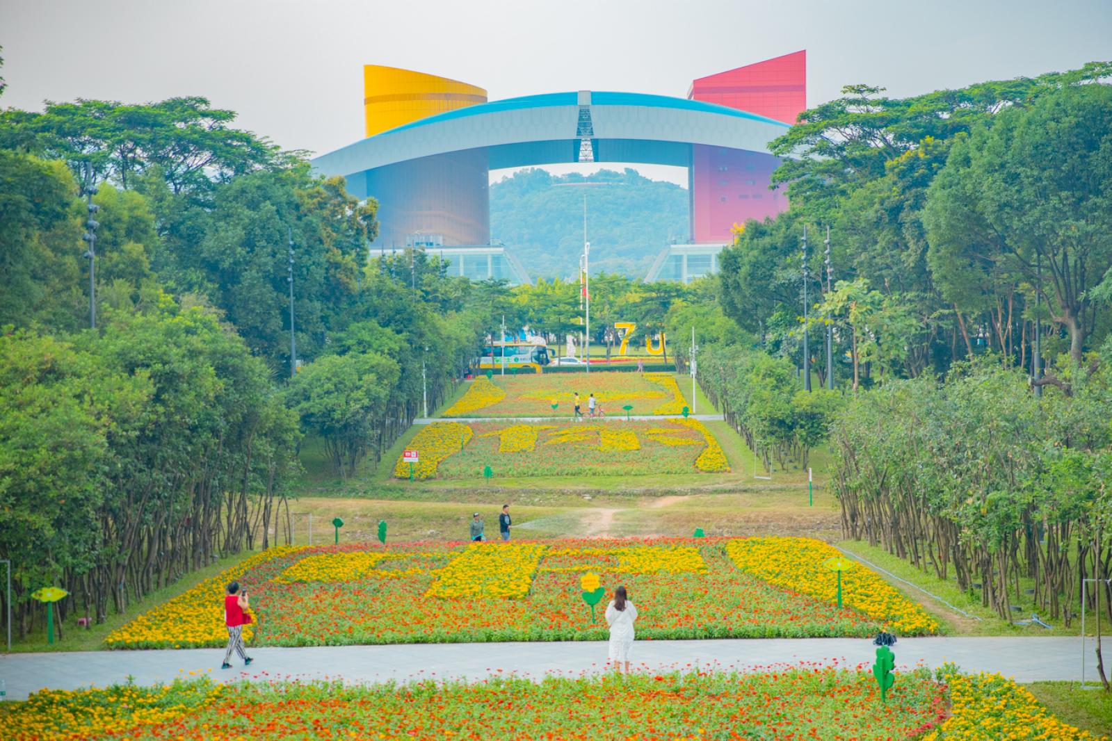 市民中心花海