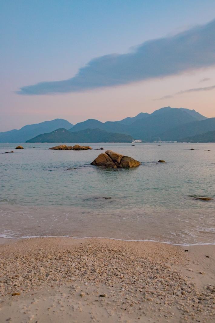 核电站沙滩