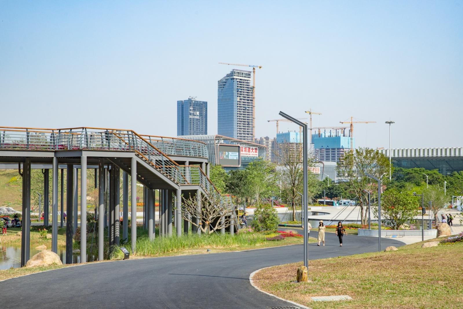 深圳北站中心公园