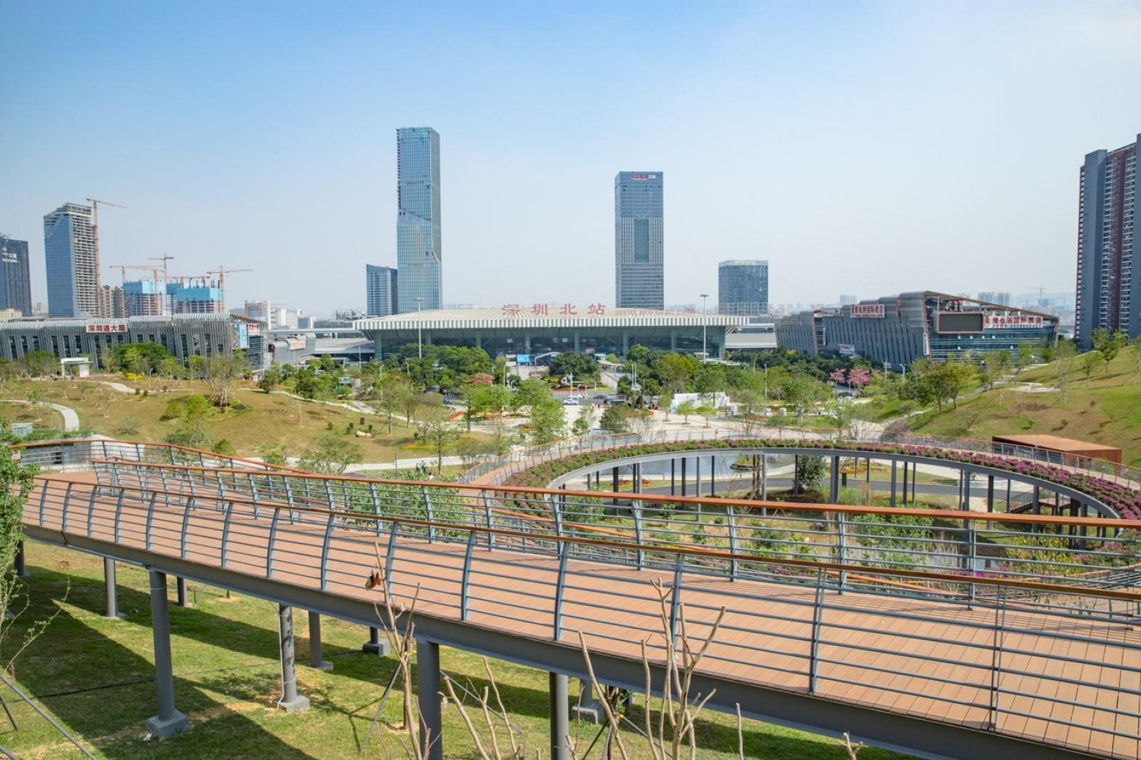 深圳北站中心公园