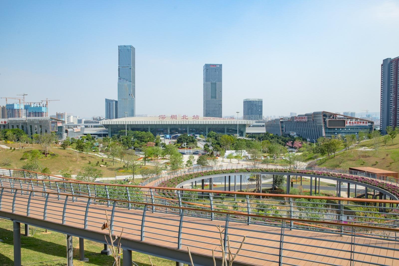 深圳北站中心公园