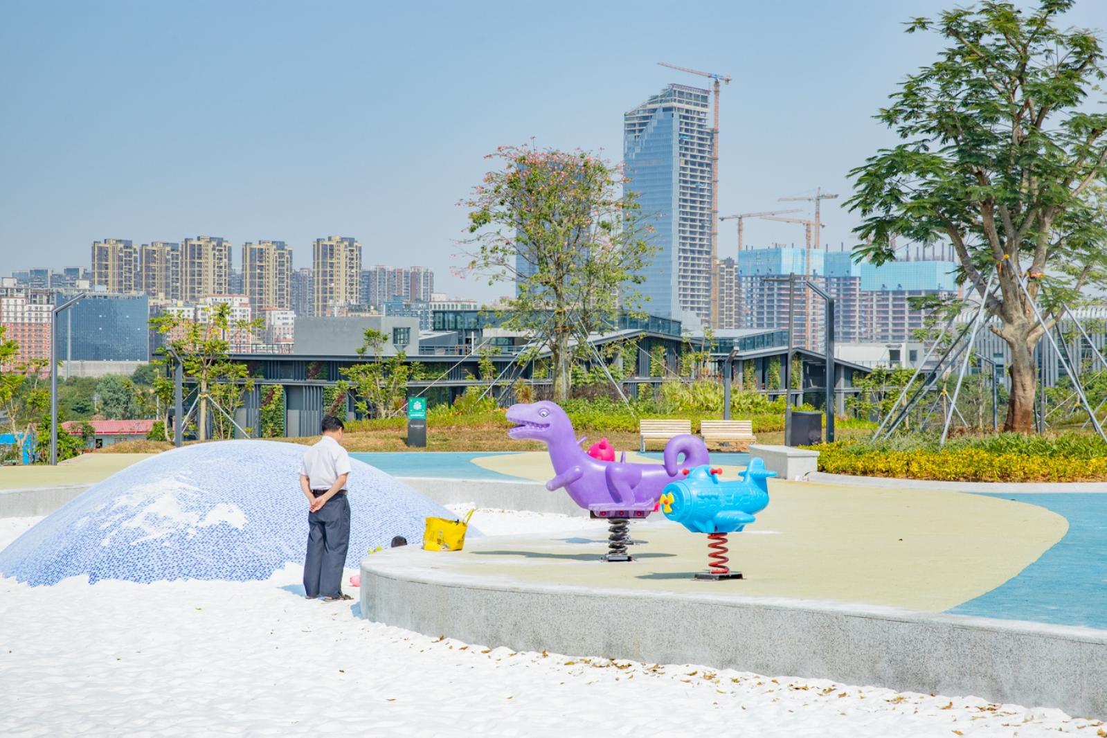 深圳北站中心公园