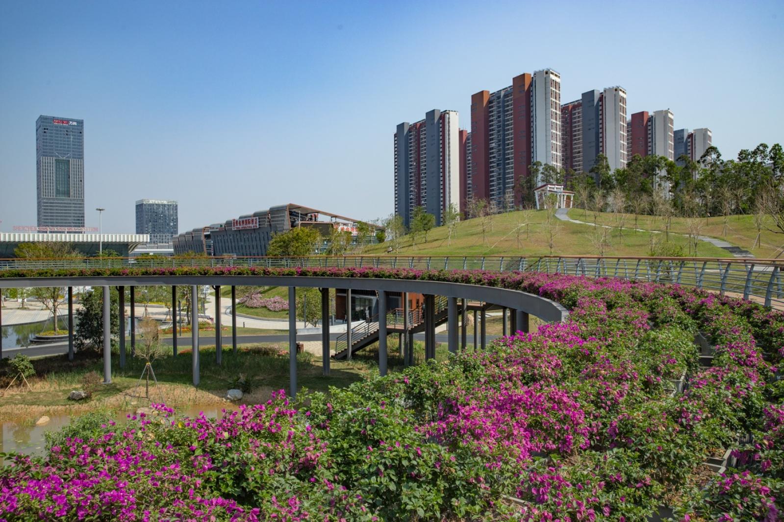 深圳北站中心公园