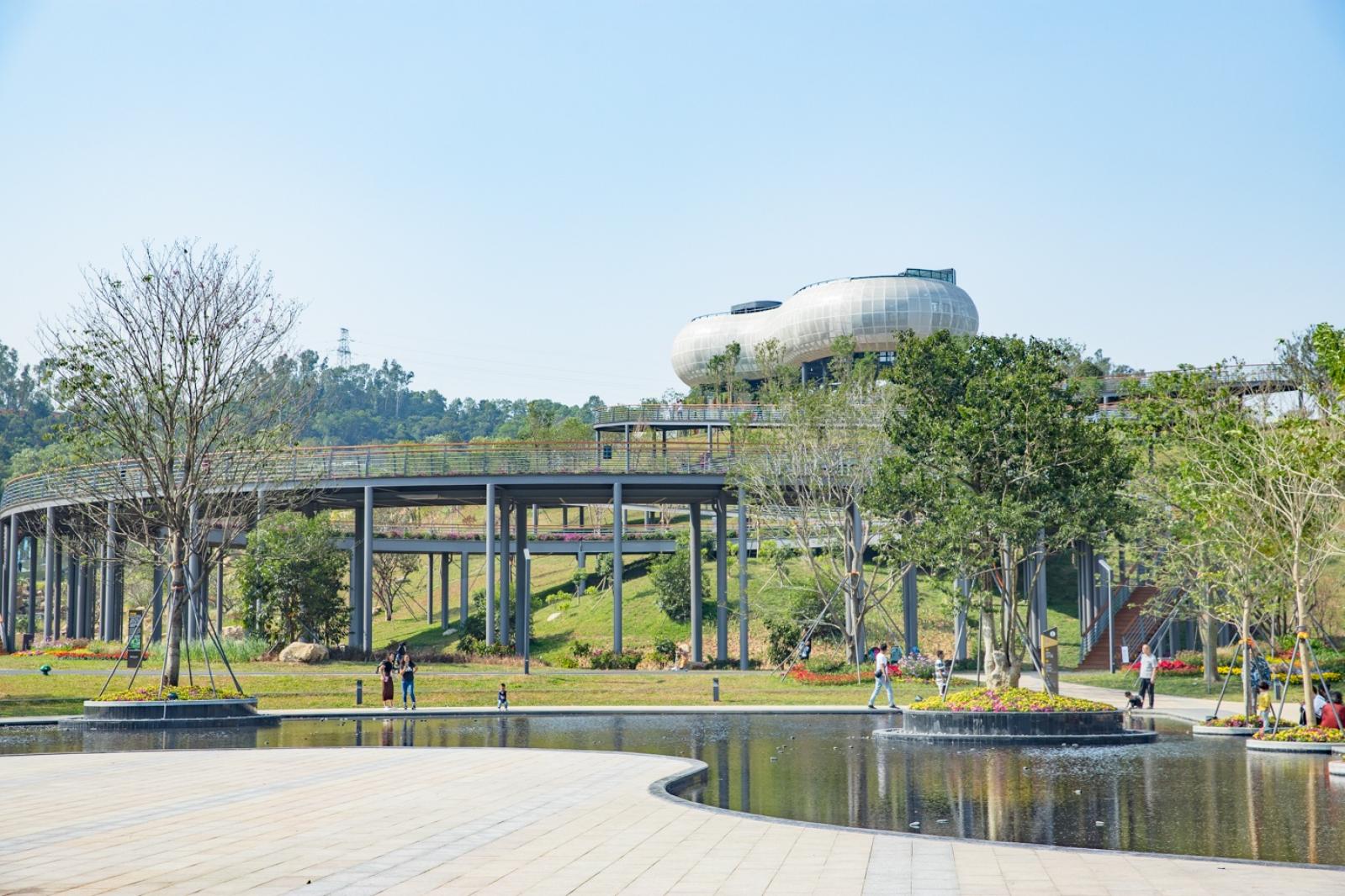 深圳北站中心公园