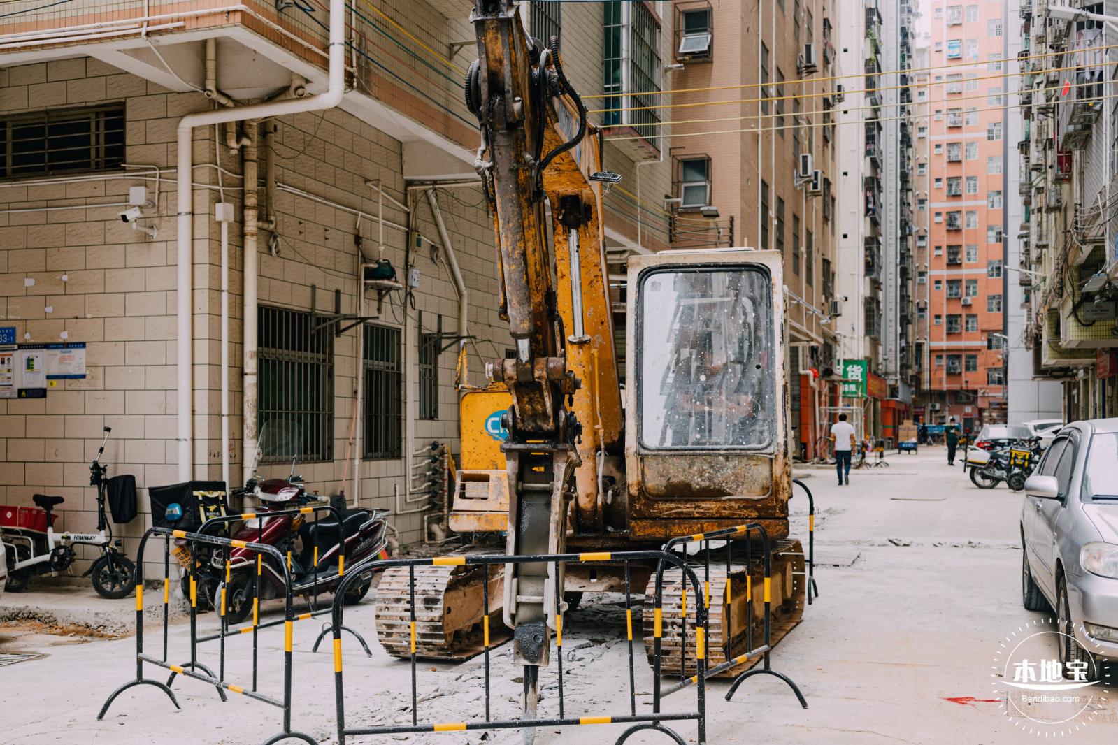 建设中的深圳