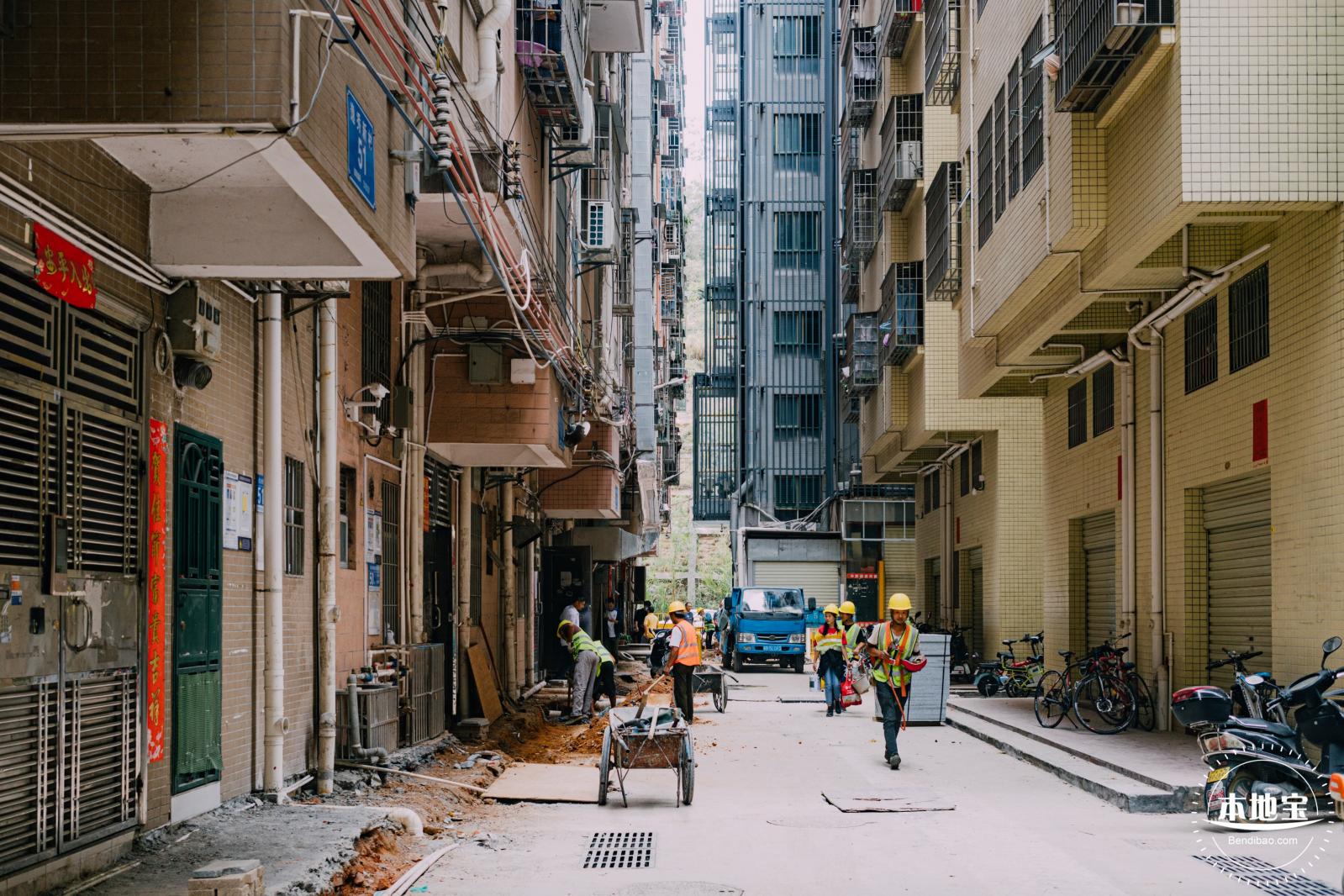 建设中的深圳