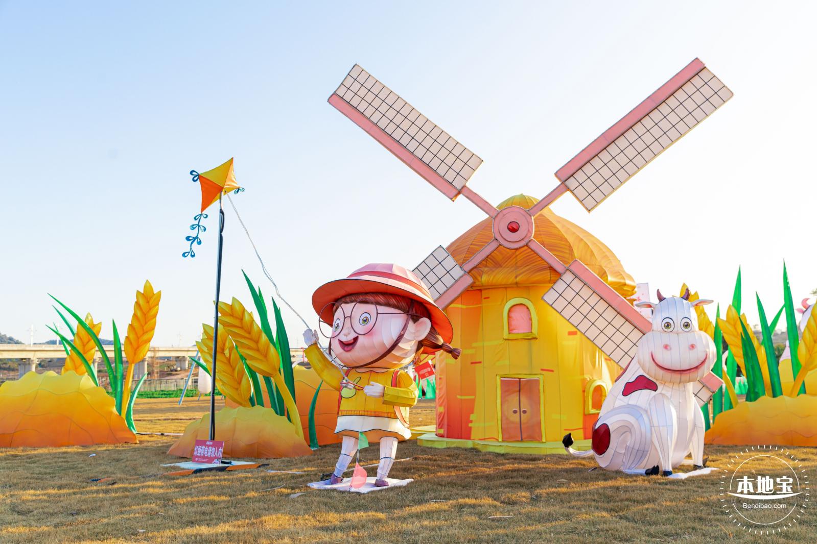 光明欢乐田园油菜花