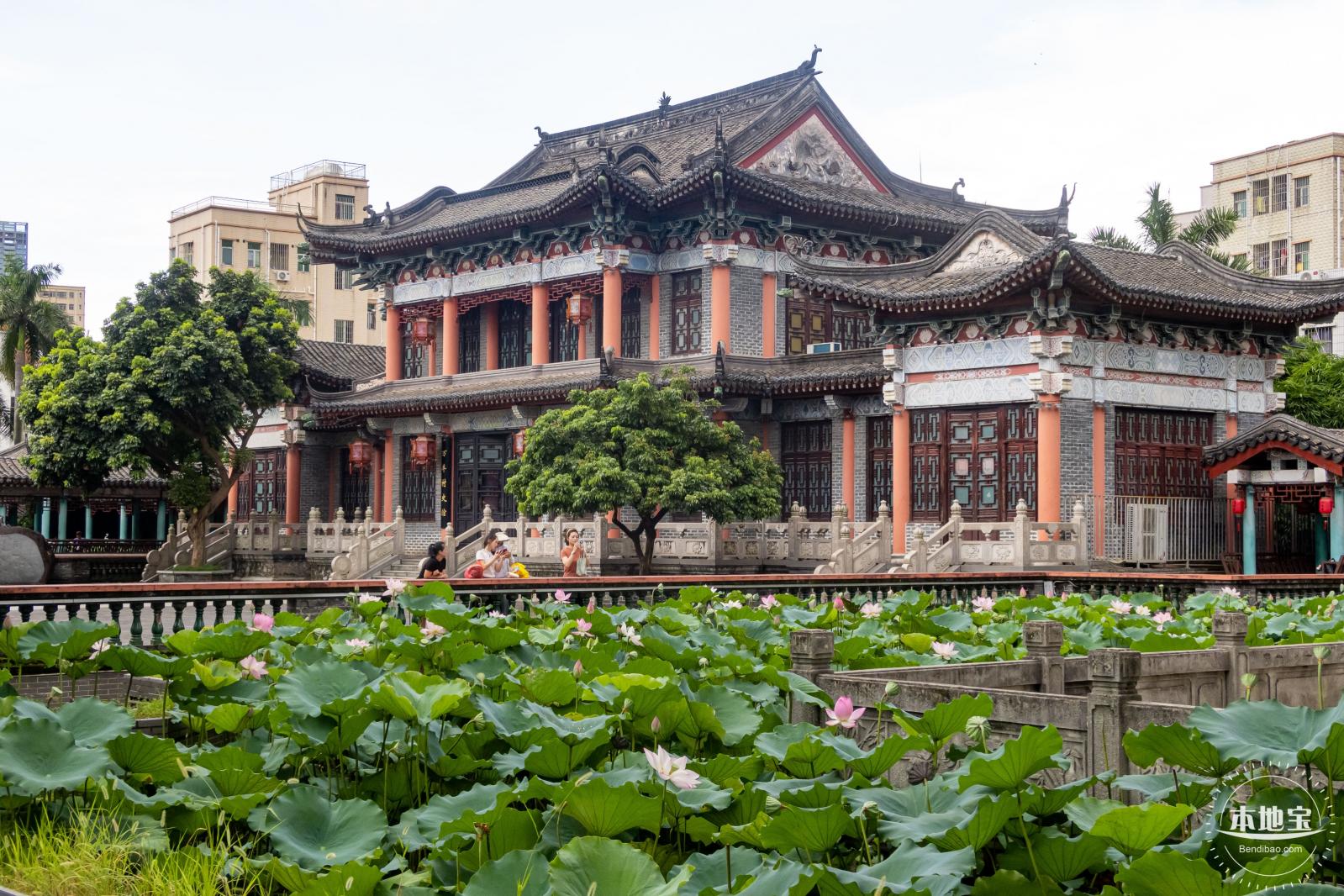 万景楼荷花池