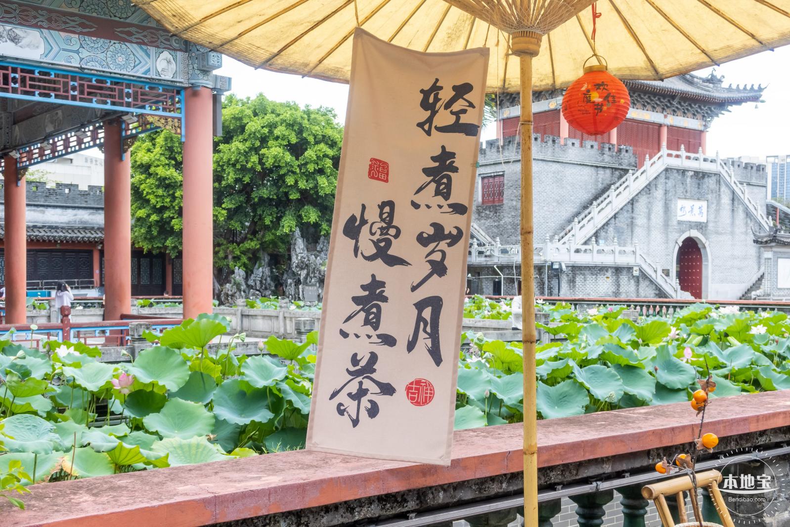 万景楼荷花池