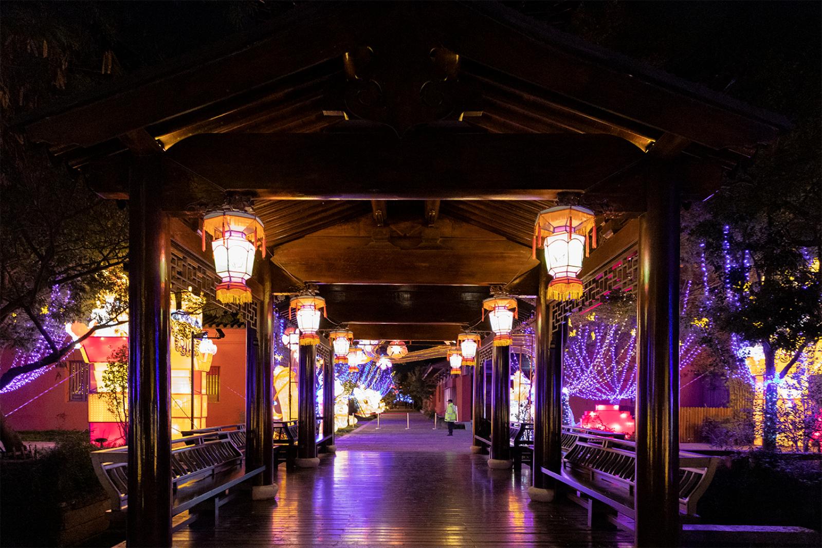 广富林灯会