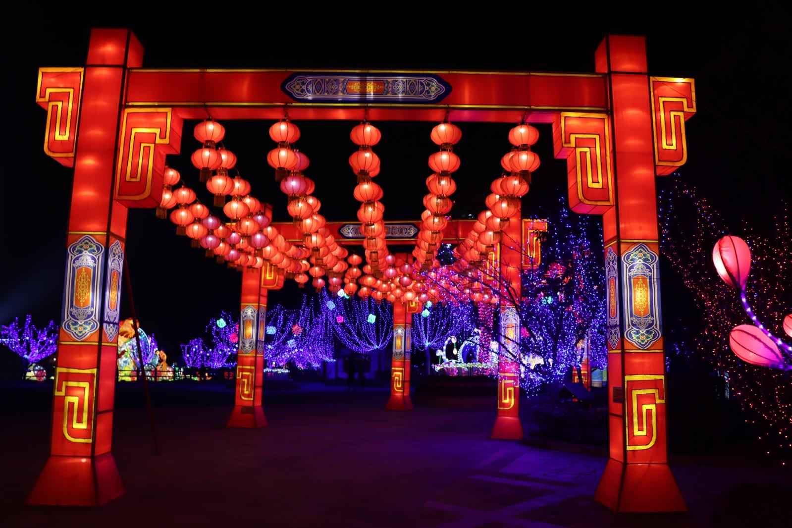 杭州江月园国际灯会