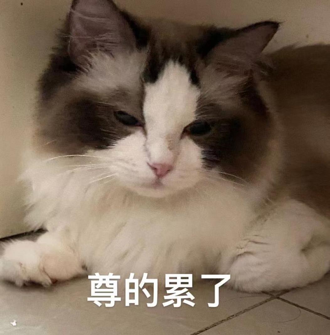 累了