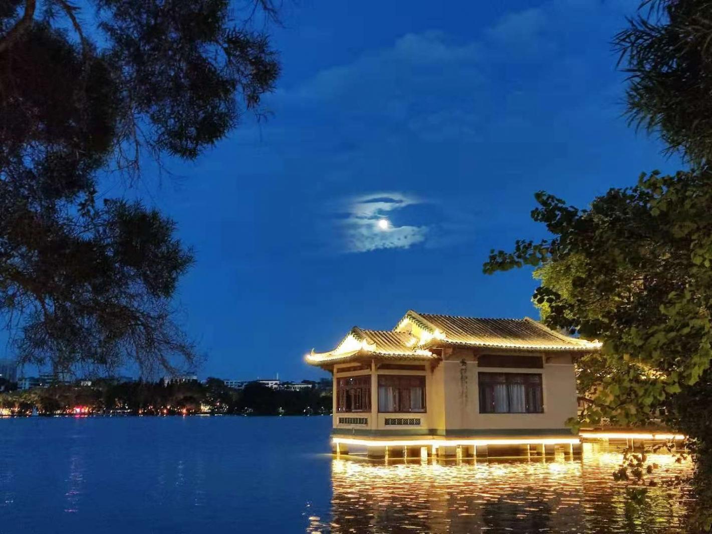 惠州西湖夜景